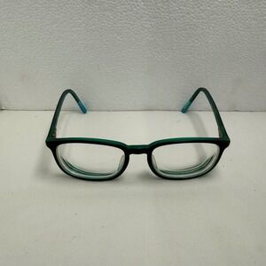 Nike Eyeglasses Kids 49-17-130 Green 5542 Rectangular Frames Just Do It 017